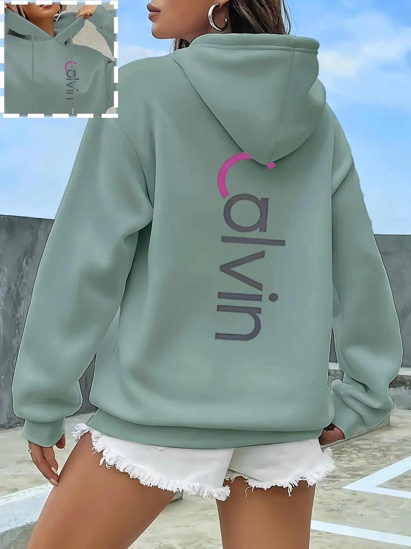 

2025 Y2K New Trendy Fashion Printed Hooded Sweater Trendy Brand Men's Hip-hop American Outdoor Jersey