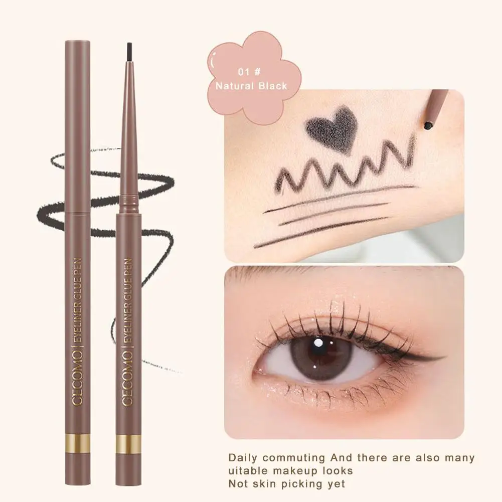 Eyeliner Gel Bleistift glatt bunt Perl glanz Schimmer wasserdicht langlebig nicht leicht zu verschmieren Augen sack Bleistift