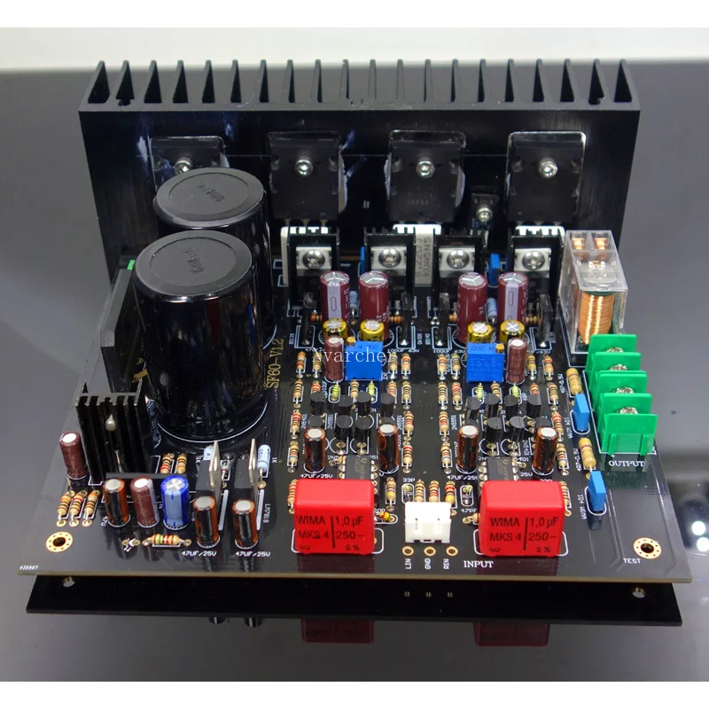 

Nvarcher Dual Channel 150W*2 Stereo Amplifier M4 Imitation Of The British Seddon Circuit SF60 Super LM3886 TDA7293