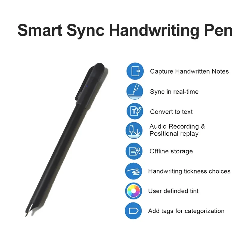 New Product With High-Tech Cloud Storage Synchronized Handwriting Recognition Smart Pen and Notebook Writing Set