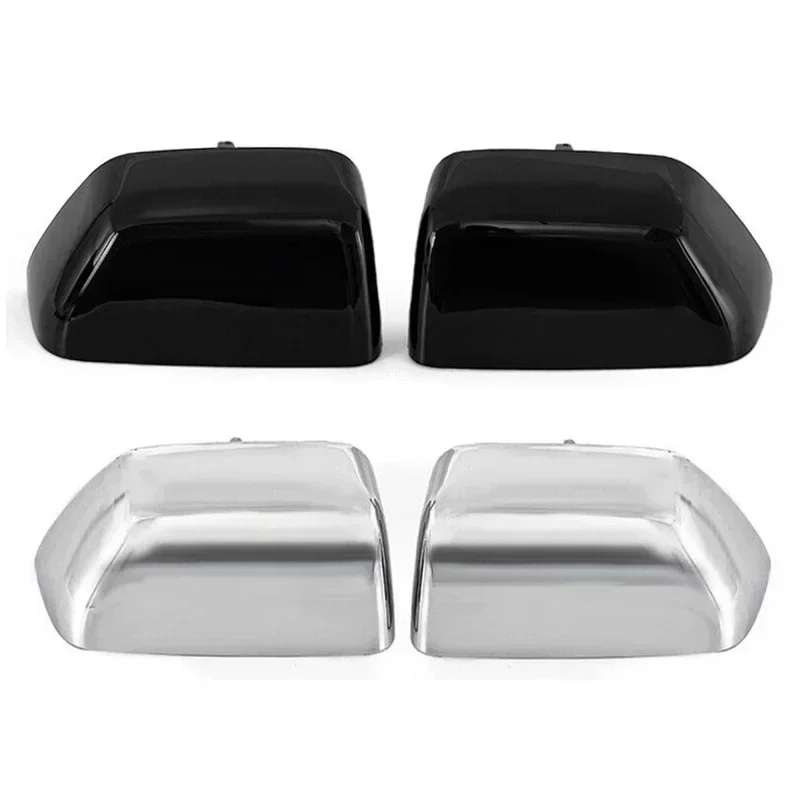 1 Pair For Ford F-250 F-350 F-450 F-550 Super Duty 2017-2022 Car Rearview Mirror Covers Auto Side Door Rearview Cap Accessories