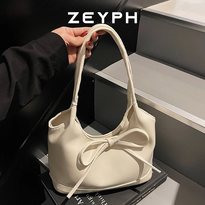 

Zeyph Design Large PU Leather Trampit Underarm Bag Women's Four Seasons Style Shoulder Bag Women's 2024 New Trend Y2K Tote