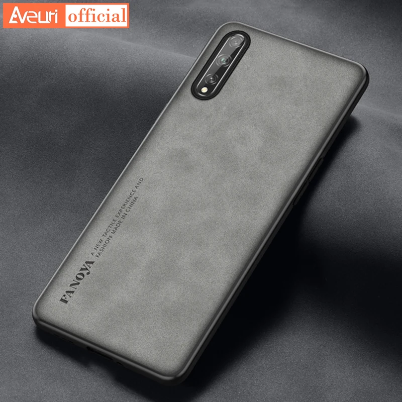 For Honor 9X Pro Luxury Leather Case For Huawei Y8P P Smart Z S Pro Y9S Y9 Prime 2019 Back Cover Silicone Protection Phone Case