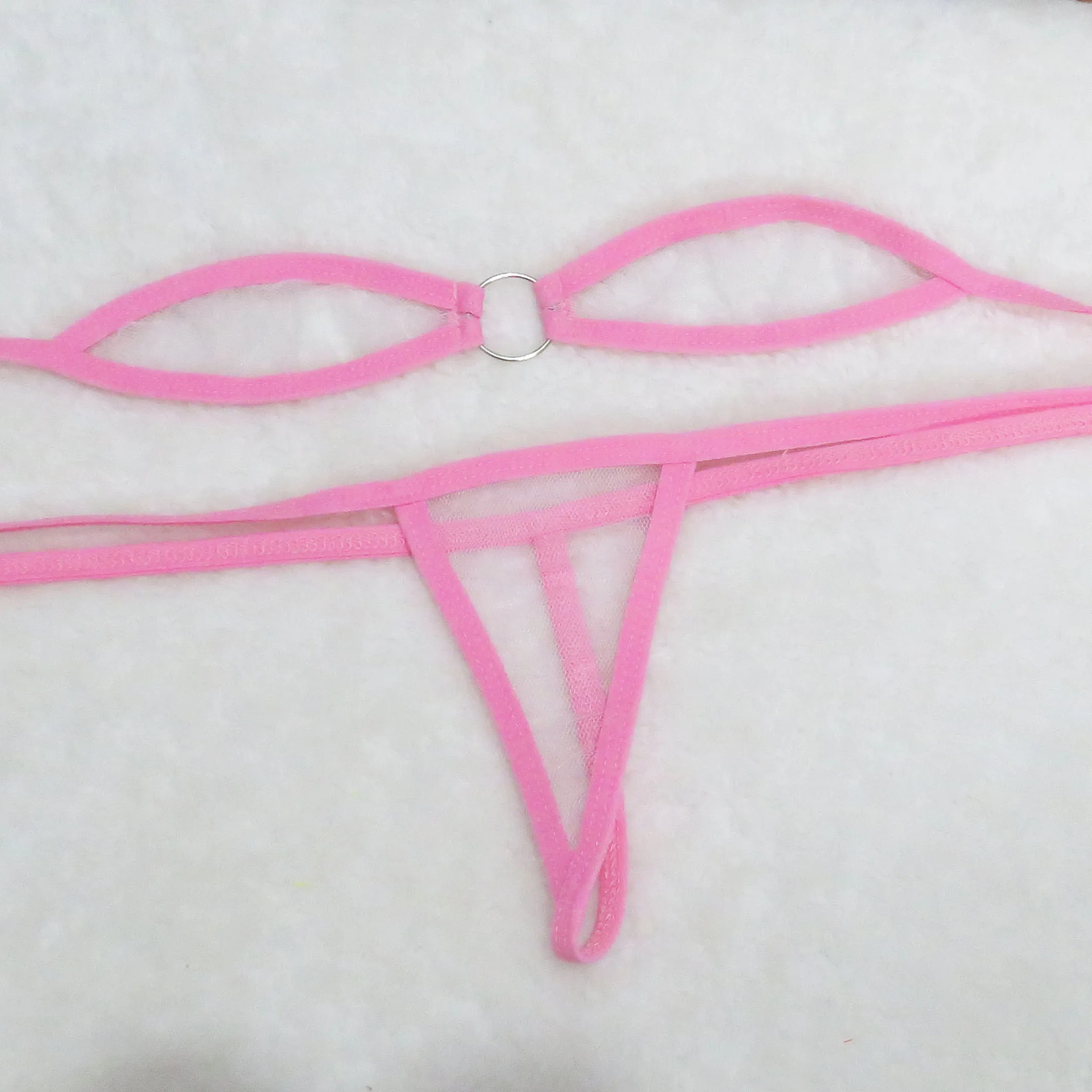 Women Sexy Micro Mini Bikini Thong Underwear G-string Bra Swimwear High Quality Swimwear