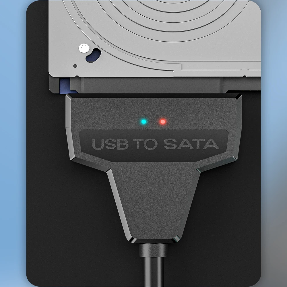 Nuevo adaptador prod SATA a USB 3,0 a Cable SATA transmisión de datos de alta velocidad de 6Gbps HDD para disco duro de 2,5 pulgadas adaptador SATA