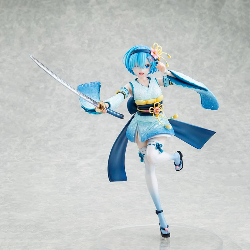 Figur Anime Asli KDcolle Remu Re: Life a Different World from Zero, Model Patung, Boneka, Ornamen, Koleksi, Mainan, Hadiah
