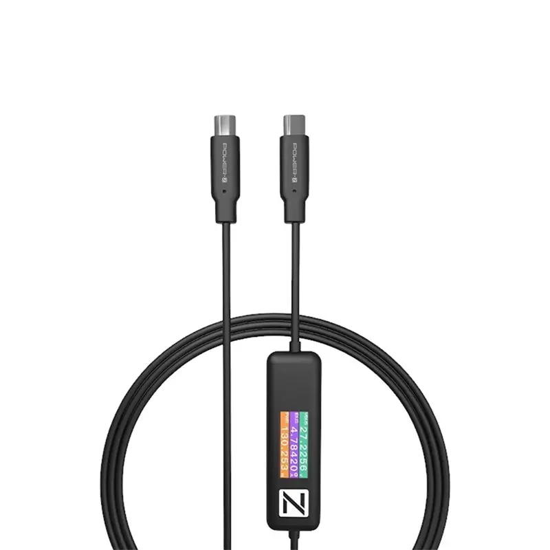 FULL-AK001 Multi-Function 240W USB PD Charging Test Cable With Color Display Compatible With USB-C Devices 48V 5A