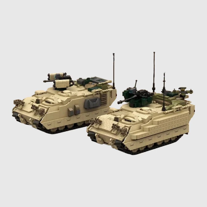 M1283 Armored Vehicle Model MOC Building Bricks War Equipment Modular Technology Gifts Holiday Assemble Children Toys Suit