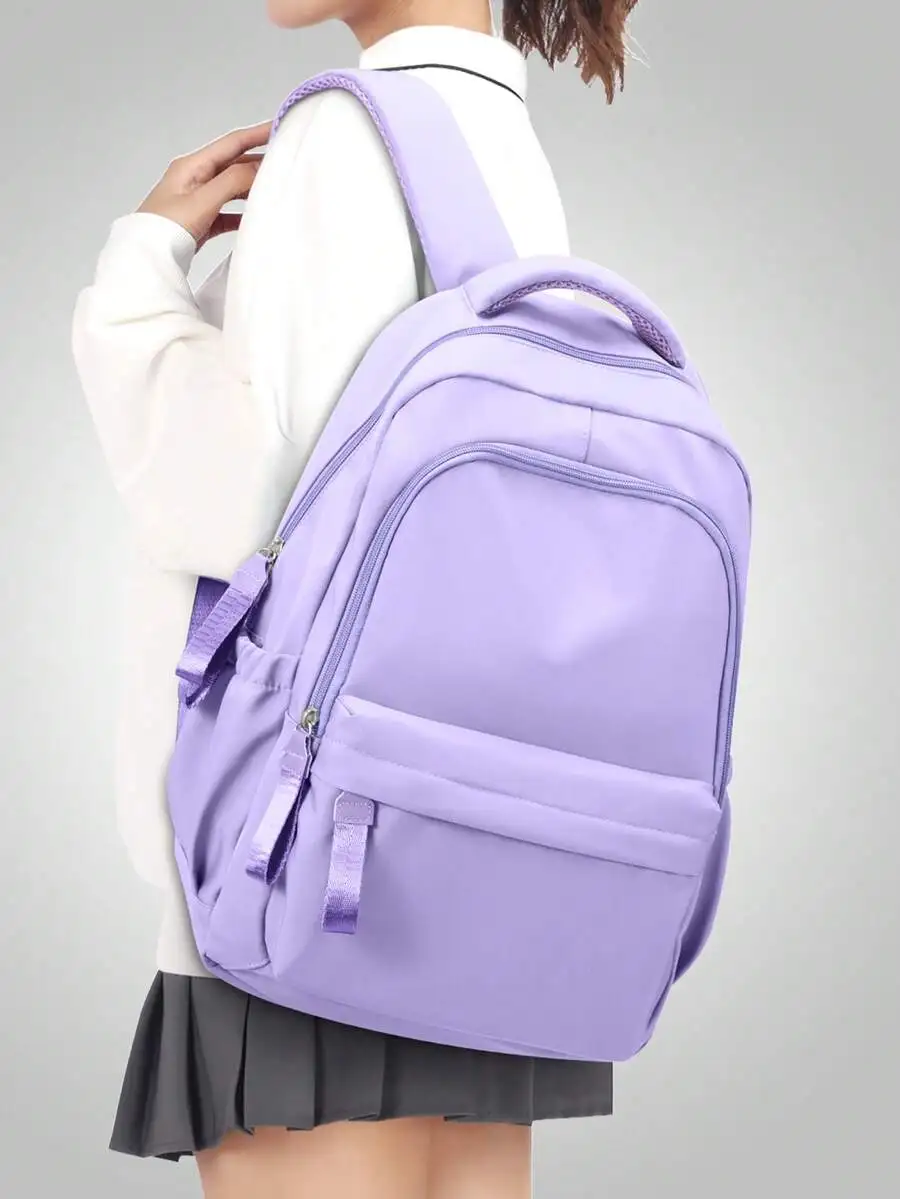 Cute Backpack Suitable For Teenage Girls, Middle School Students, College Students - Compact, Classic, Casual Outdoor Daily Use