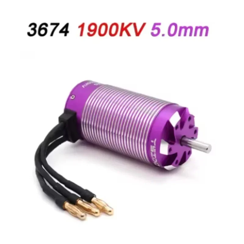 

Brushless Sensorless Motor 3674/3660/3650 4 Poles for 1:8 1:10 WLtoys HSP Tamiya Trxs GTR RC Off-Road Racing Buggy Cars