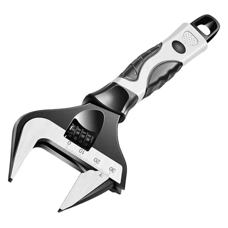 

Гаечный ключ Регулируемый ключ CR-V Стальная механическая мастерская Ручные инструменты для ремонта Автомобильный велосипедный ключ Большой открывающийся гаечный ключ