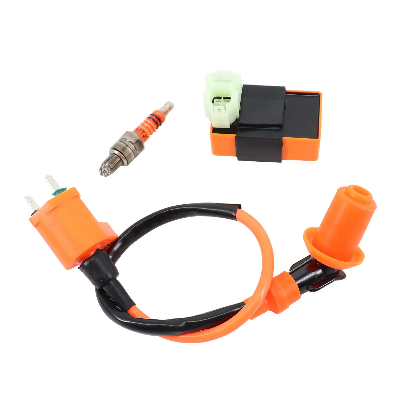 CDI High-voltage Ignition Coil for 50-150CC Off-road Motorcycle ATV Beach Bike GY6 Modification Accessories