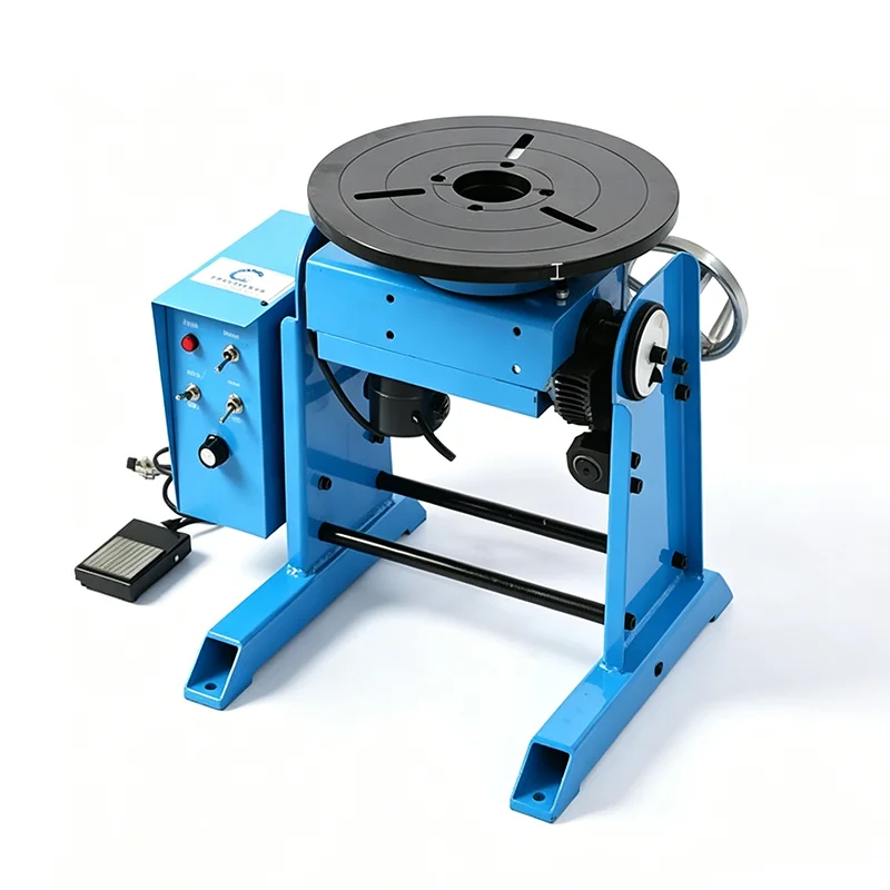 30KG Rotary Welding Positioner Automatic Rotary Welding Table Pipe Welding Rotator Turntable Timer / Ordinary Version 110V/220V