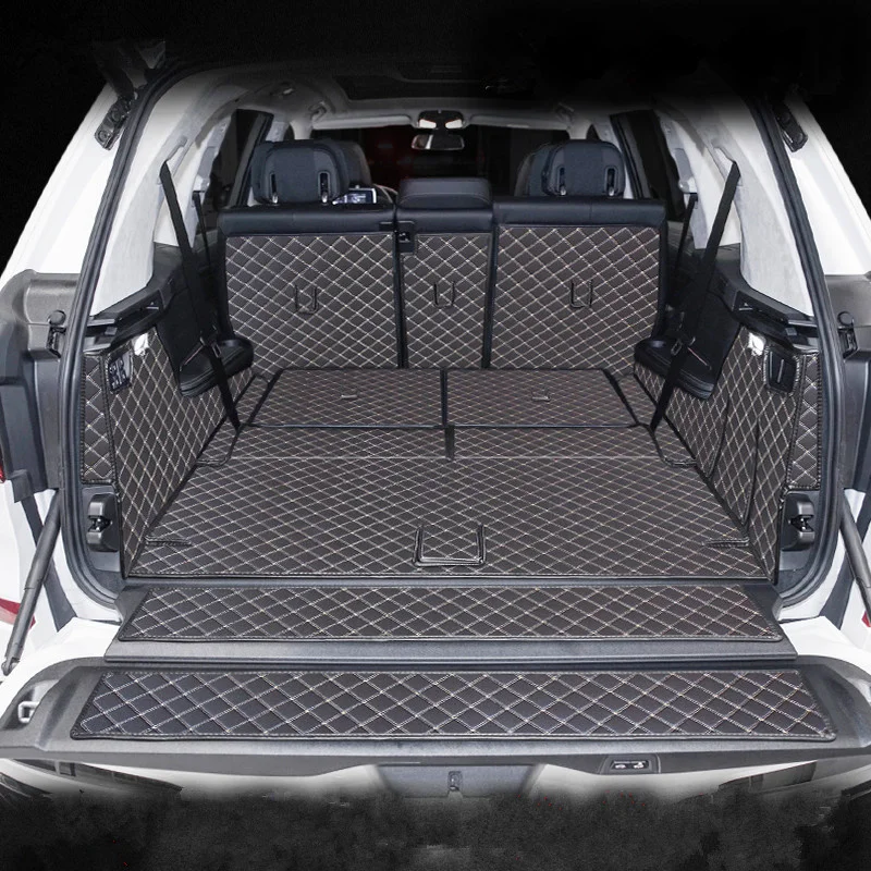 Best quality! Custom special car trunk mats for BMW X7 2022-2019 G07 6 7 seats durable cargo liner boot carpets styling covers