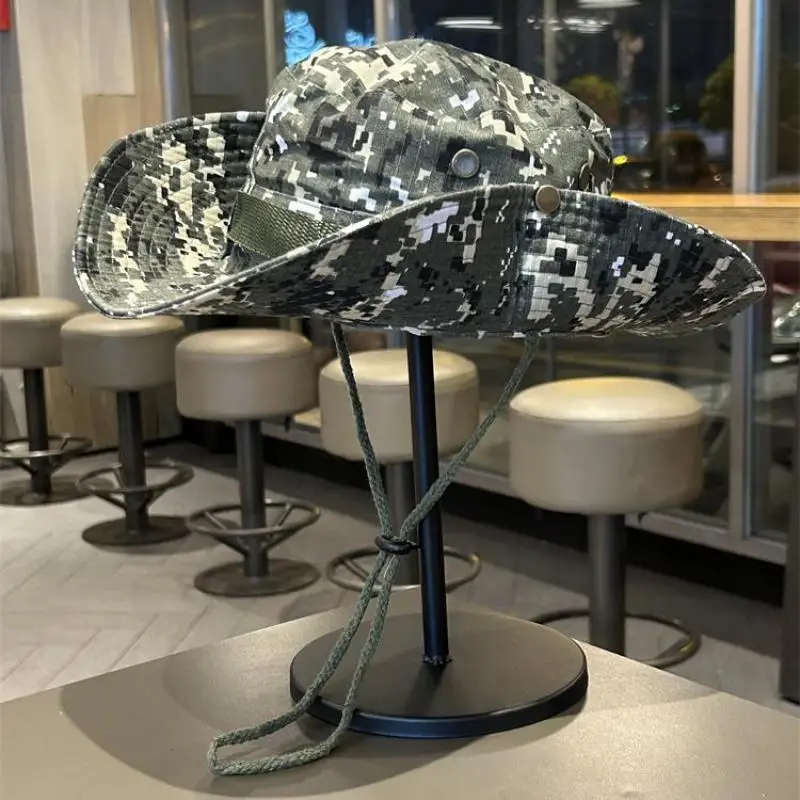 Sommer Hüte Für Männer Frauen Fischer Kappe Eimer Hut Große Krempe Camping Bergsteigen Sonnenschirm Outdoor Radfahren Angeln Reise Bob