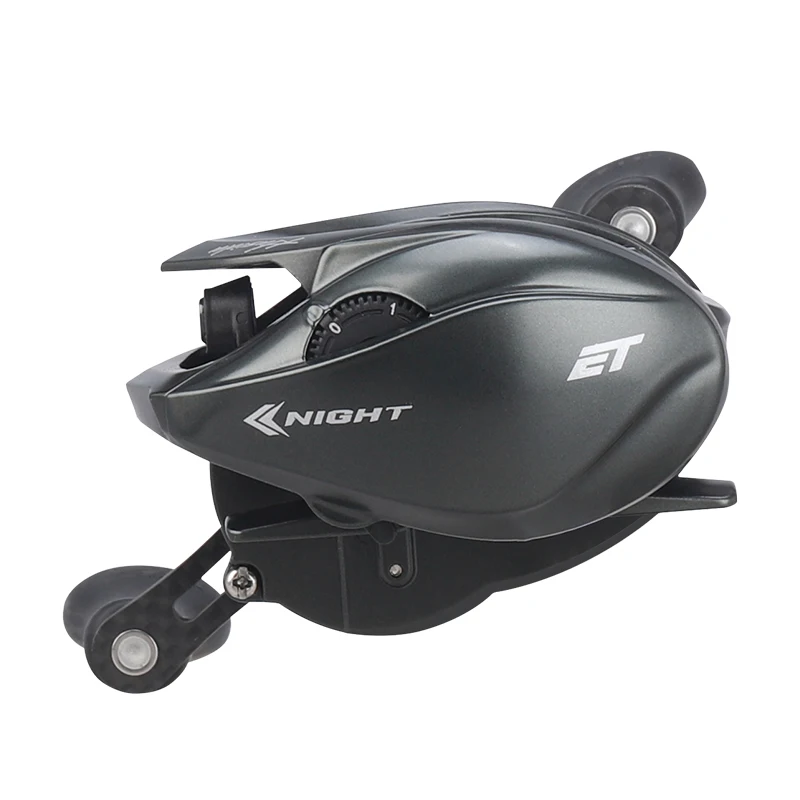 HISTAR Black Knight Elite سبائك الألومنيوم والمغنيسيوم الدوار 143G الفرامل المغناطيسية نسبة 7.1:1 5 كجم سحب الطاقة بكرة الصيد #5