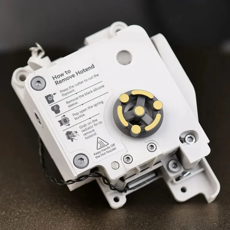 Original Bambu Lab Double Gear Extruder Component for 3D Printer A1 MINI X1 P1 Series - Essential Part for Finished Product