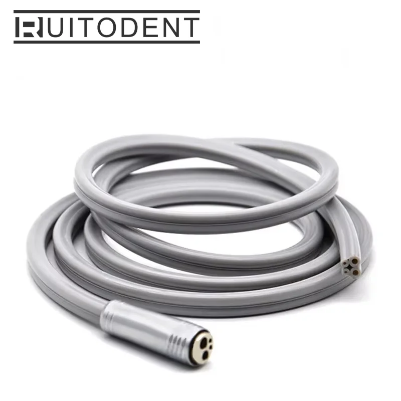 Dental handpiece tubing/4 holes handpiece plastic tube hose tubes with connector