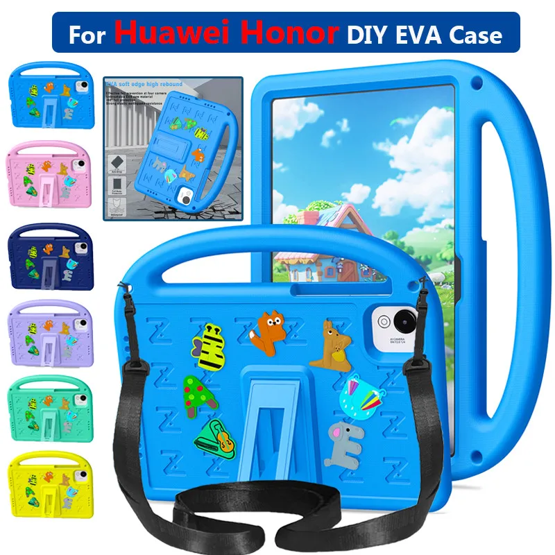 

Чехол для Huawei Honor Pad X9a 2025 11,5 дюймов ELN2-W09 X9 Pro X9 11,5 X8a 2024 11 X9 Casetify EVA Kids Противоударный чехол для планшета