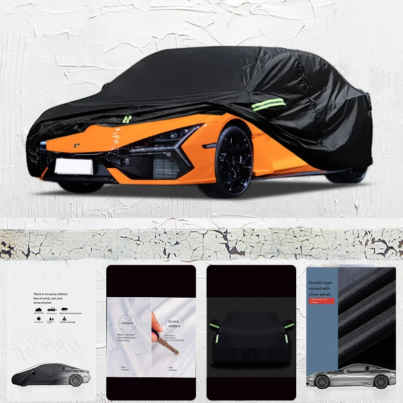 

For Lamborghini Revuelto all-weather outdoor fully covered with snow and UV protection waterproof Sun Shade Rain Wind Resistant