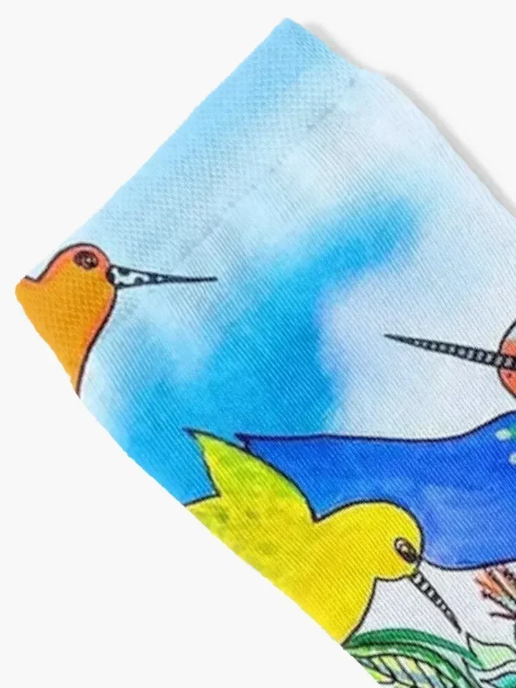 Birds Of A Feather Socks christmas gifts men cotton high quality Men's Socks Luxury Women's