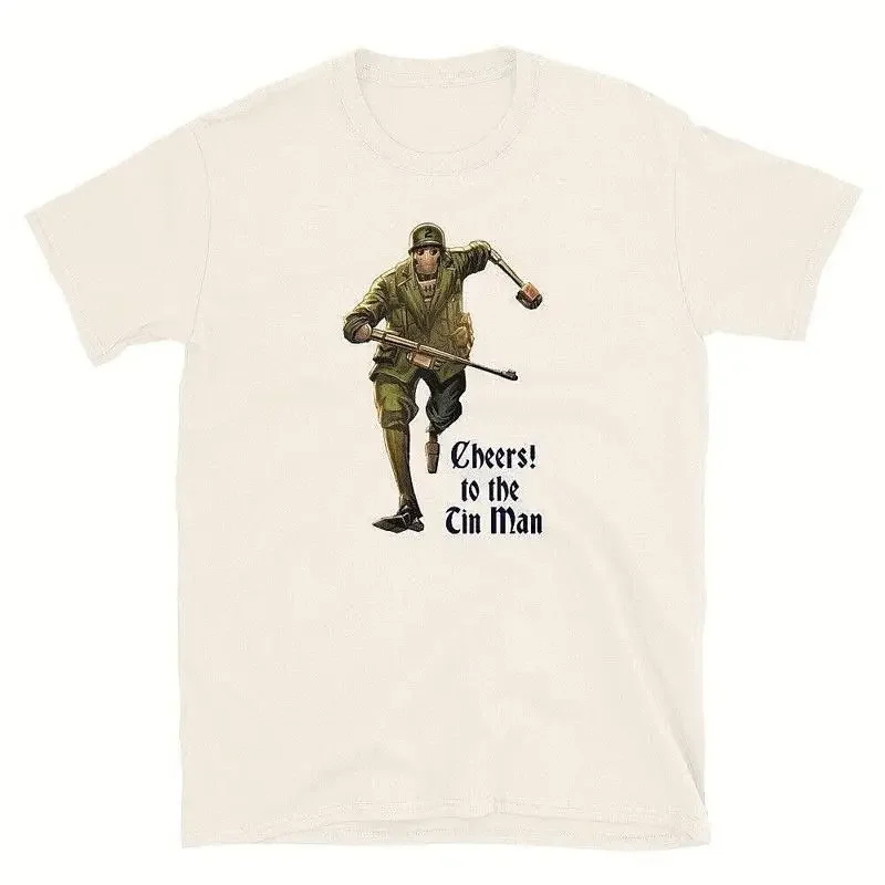 Creatue Commandos Cheers To The Tin Man Anti Matzie T Shirt
