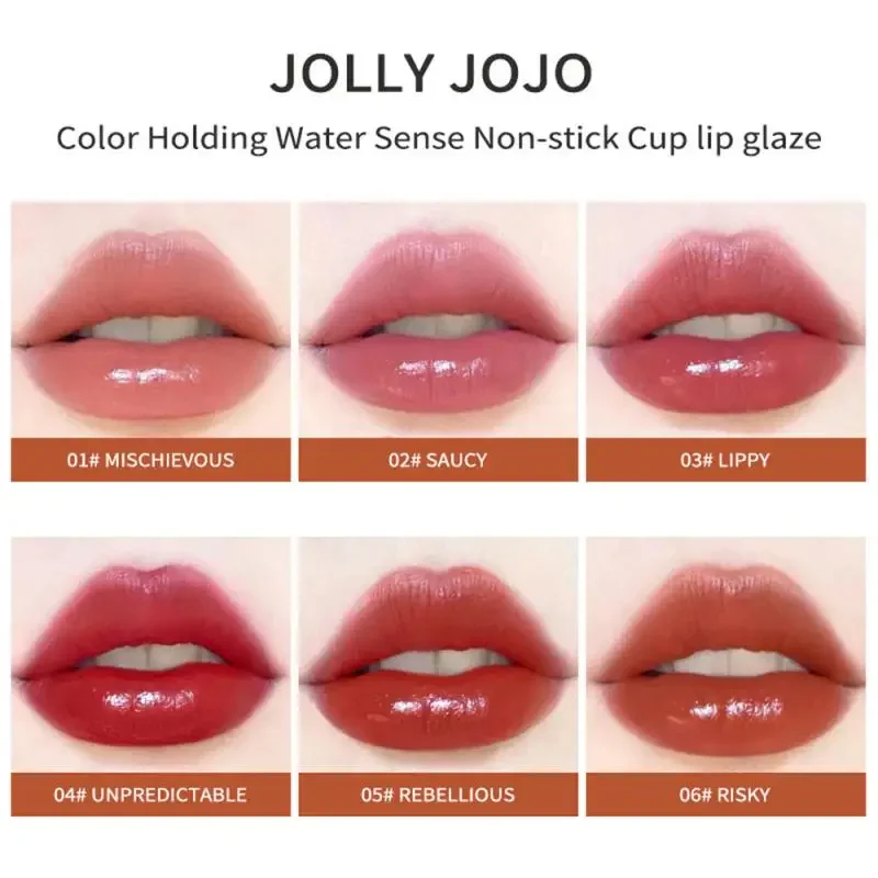 Heallor lipstik Mineral 3d, Perona bibir efek tahan keringat tahan air dan tahan keringat 1 ~ 4 buah