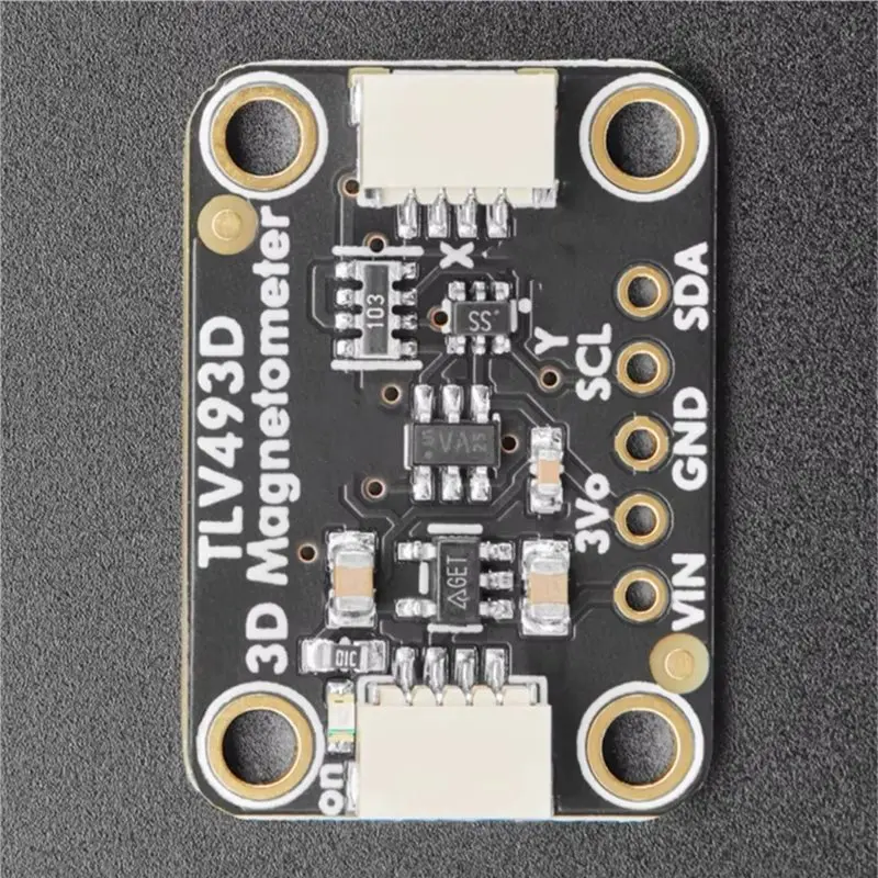 3CGRO-TLV493D 4366 Triple-Axis Magnetometer Sensor Module 3D Magnetic Field Detection For Arduino ESP32 STEMMA QT Qwiic I2C