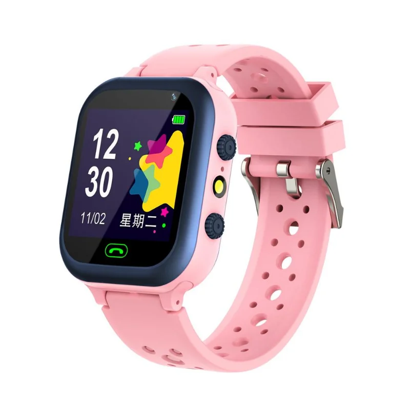 Kids Smart call watch S20 Kids Smart Watch Sim Card Phone Smartwatch Location Sos Photo Camera Waterproof Gift For Boys Girls