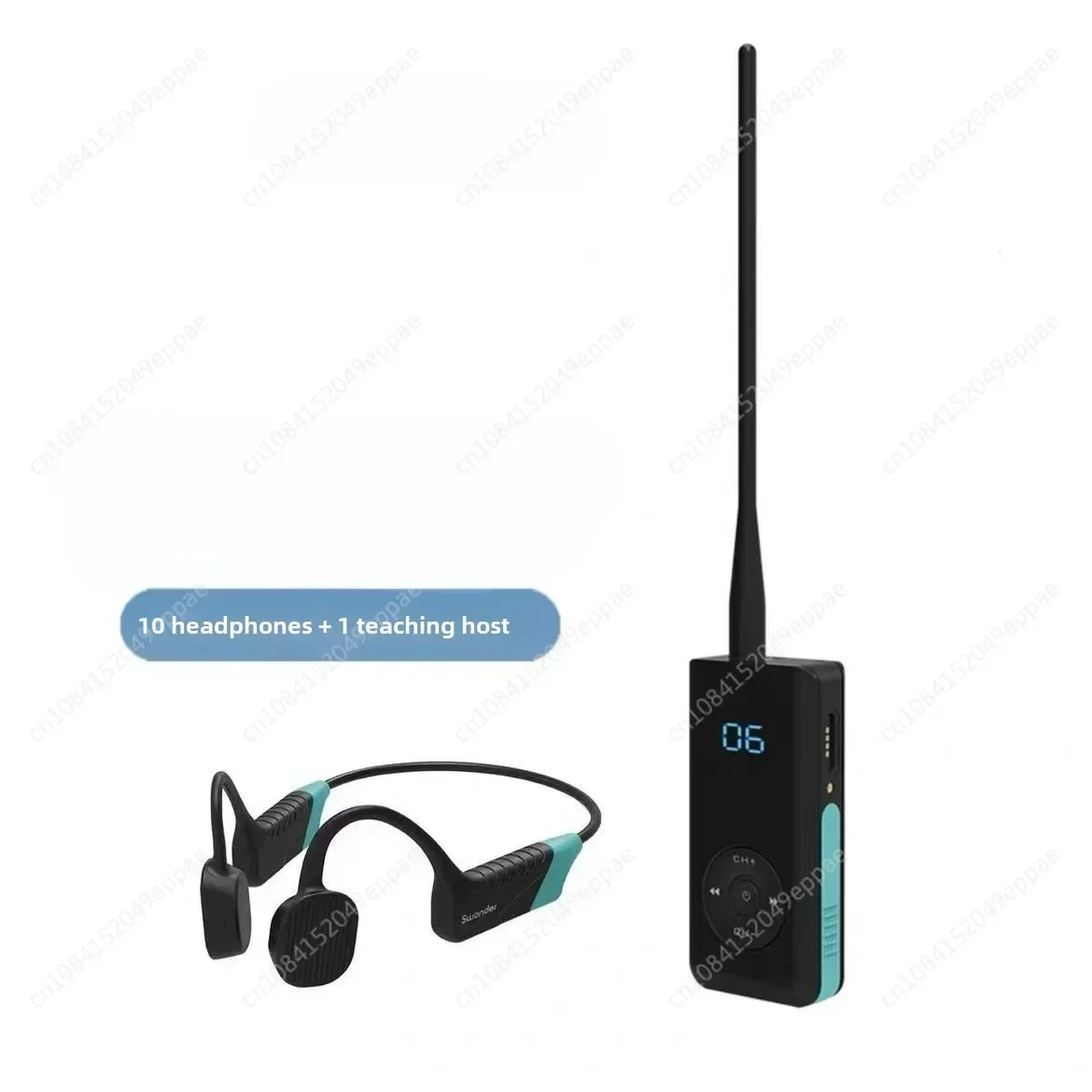 underwater swim c*oach walkie talkie communication ear phone swimming equipment training waterproof wireless headset headphone