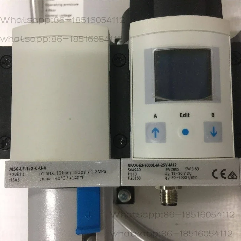 Proportional pressure regulator MS6-LF-1/2-CUV 529613 SFAM-62-5000L-M-2SV-M12 564940 529853 Air source processing module
