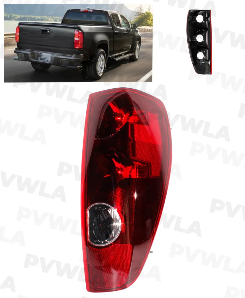 For GMC Chevrolet Colorado 2004 2005 2006 2007 2008 2009 2010 2011 2012 Right Side Tail Light Rear Lamp Housing Without Bulbs