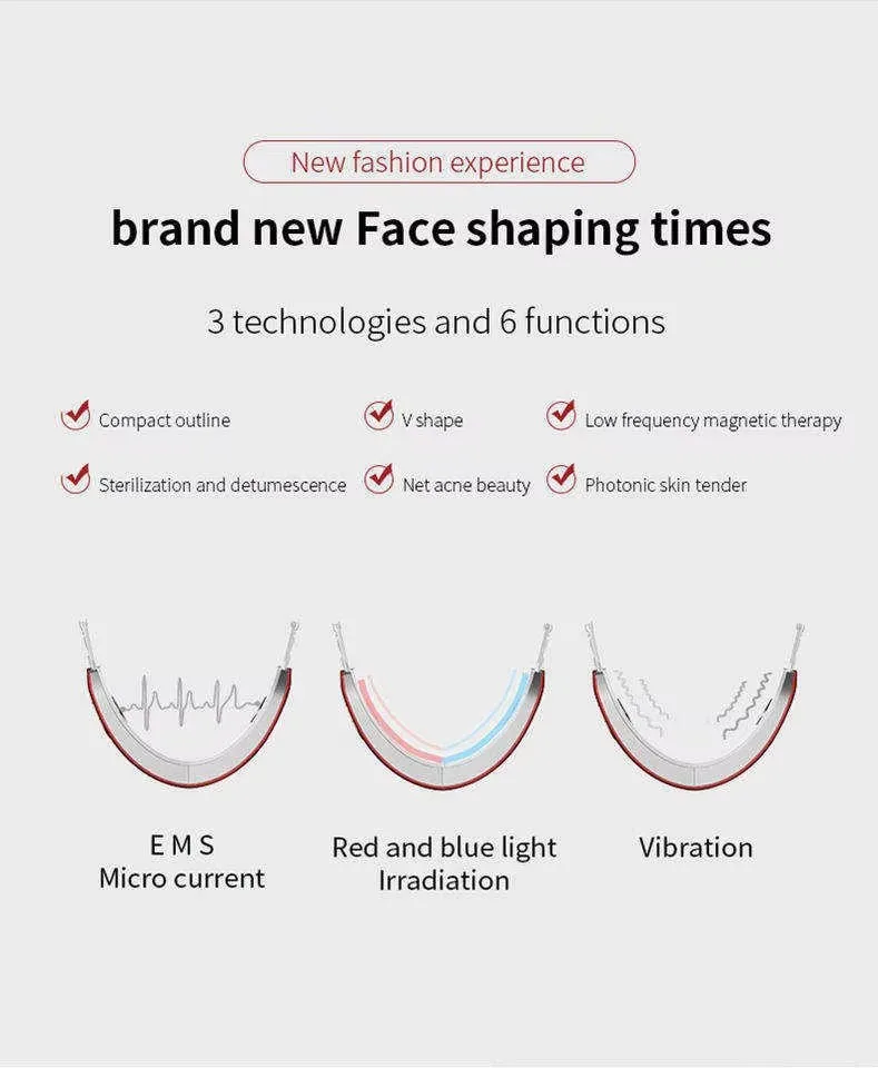 Neck Beauty Photon Therapy V-Shaped Chin Slimming Face Lifting and Tightening Face