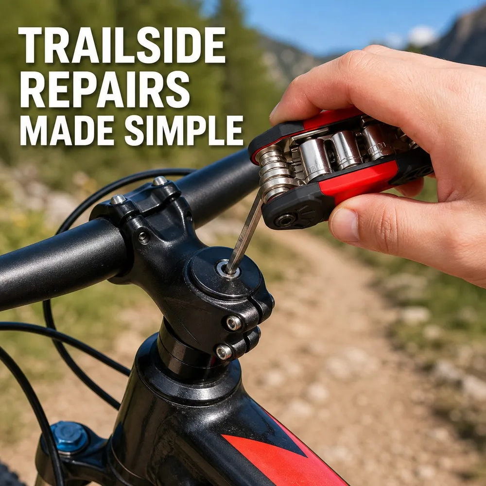 16 in 1 Bicycle Repair Tools Kit Folding Hex Wrench Socket Screwdriver MTB Road Bike Maintenance Multi Tools Cycling Accessories
