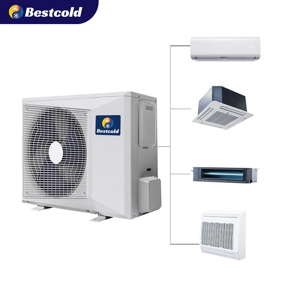 Multi-Zone Split Air Conditioners Inverter R410A Commercial Air Conditioner