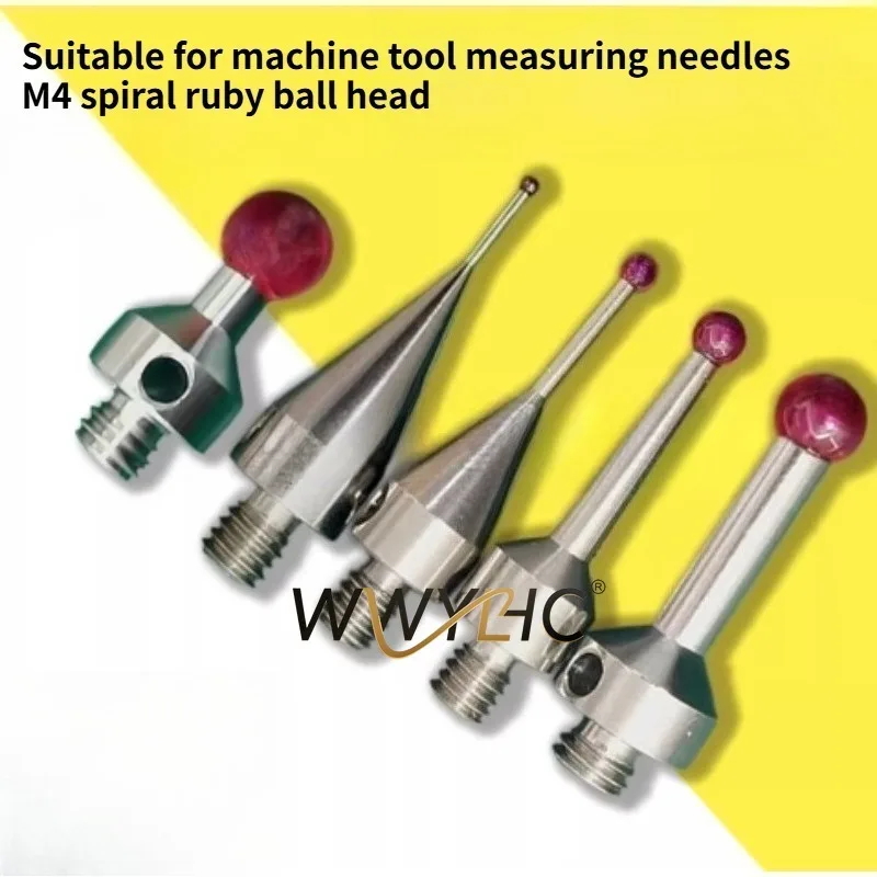

Suitable for Machine Tool Measuring Needle, Stainless Steel Measuring Rod, Ruby Measuring Head A-5000-7547