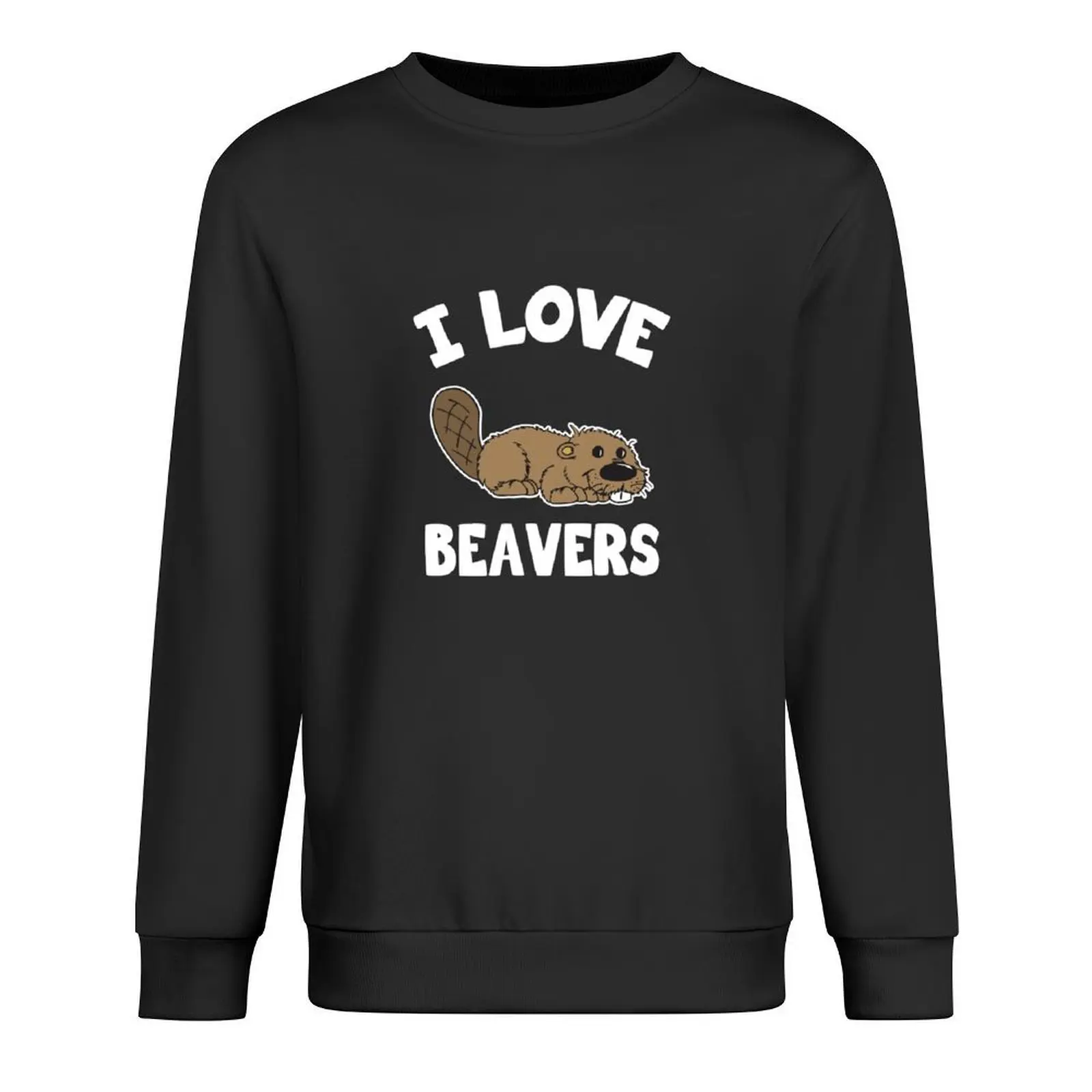 

I Love Beavers Pullover men's coat autumn men's clothing tracksuit men hooded sweatshirt