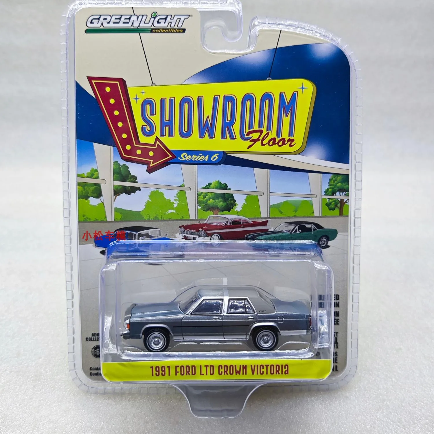 GREENLIGHT 1:64 1991 FORD LTD CROWN VICTORIA Collection نموذج سيارة مصنوع من خليط معدني مصبوب هدية تزيين