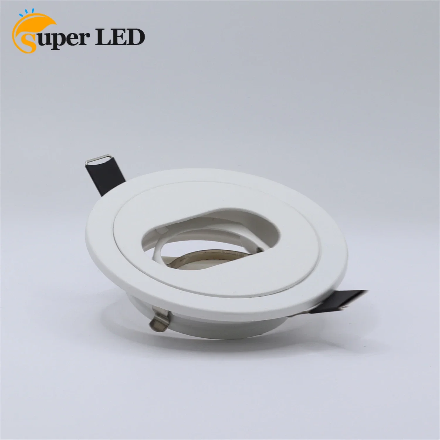 Gu10 mr16 pemegang adaptor lampu led mr16 dudukan fitting perumahan mr16 bingkai perlengkapan lampu langit-langit