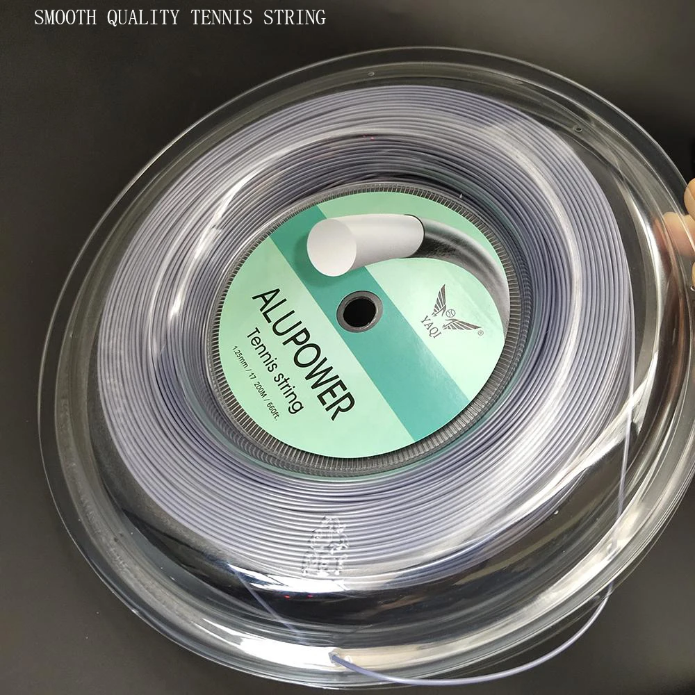 Alu Power Grey Tennis Racket String Reel 200m 1.25mm Quality Similar to