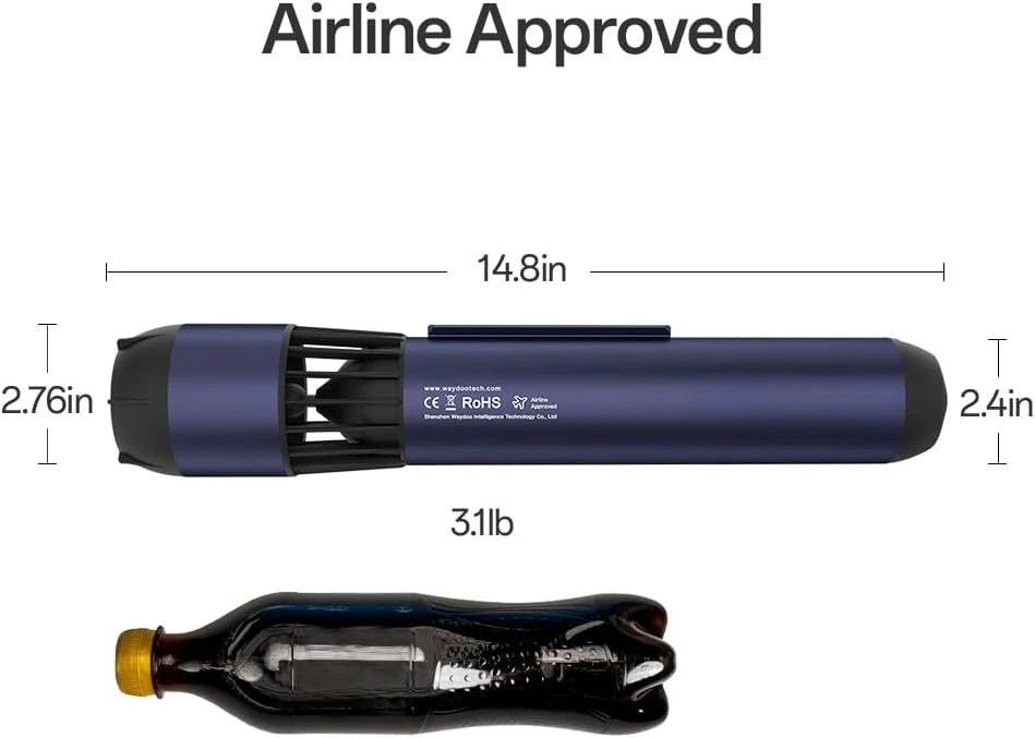 

Underwater Scooter, Water Sports Diving Scooter with Removable Handle, Compact and Portable Water Scooter for Adults&Kids,New