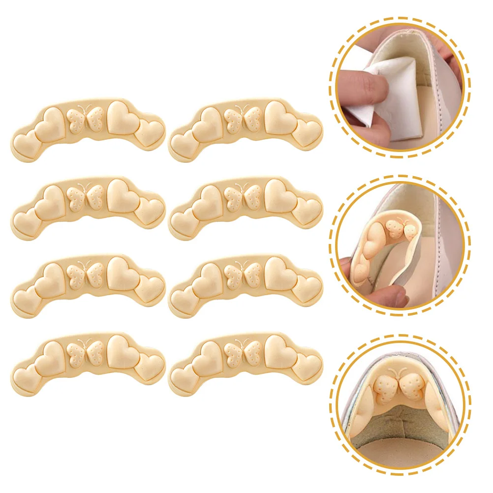 

4pairsheelinsertswear-Resistantheelpadscomfortableheelcushionsblisterpreventionheelprotection Blister Prevention for Heels