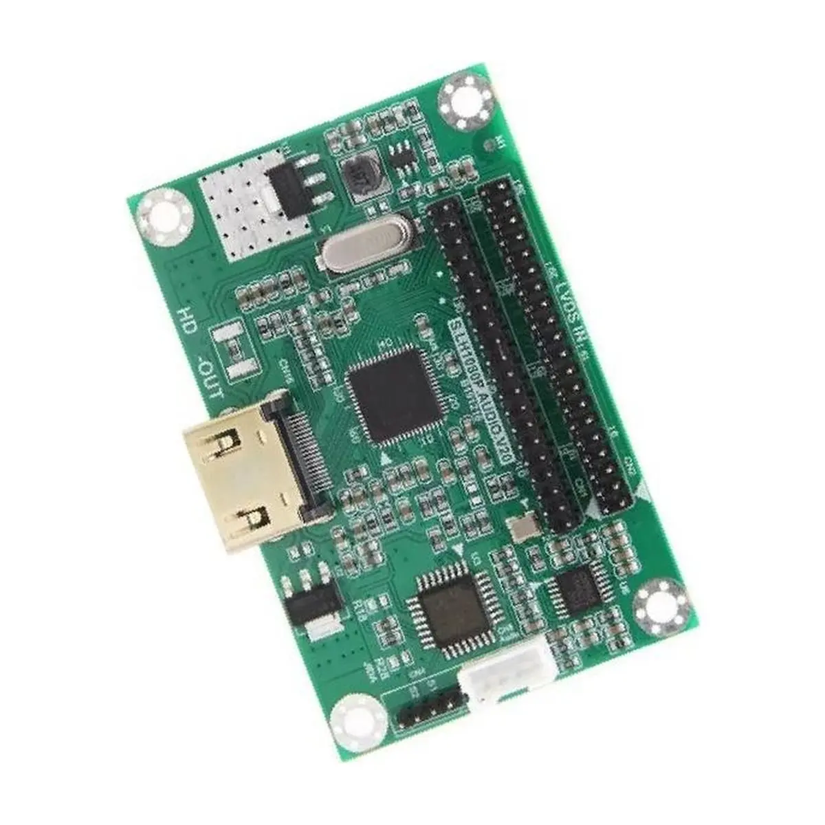 LV20 LVDS to -Compatible Adapter Board 40-Pin LVDS to HD Output Supports 720P and 1080P Resolution