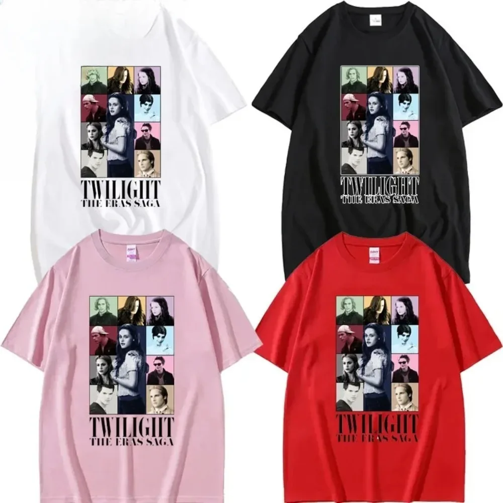 2025 Isabella Swan The Eras Tour T Shirt Hot The Twilight Saga Movie T-shirts Men Women Casual Cotton Short Sleeve LooseT-shirt