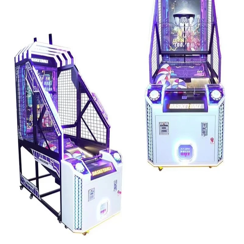 Street Basketball Boxing Arcade Machine Training & Passing Game with US Plug Customizable for All Ages Customized