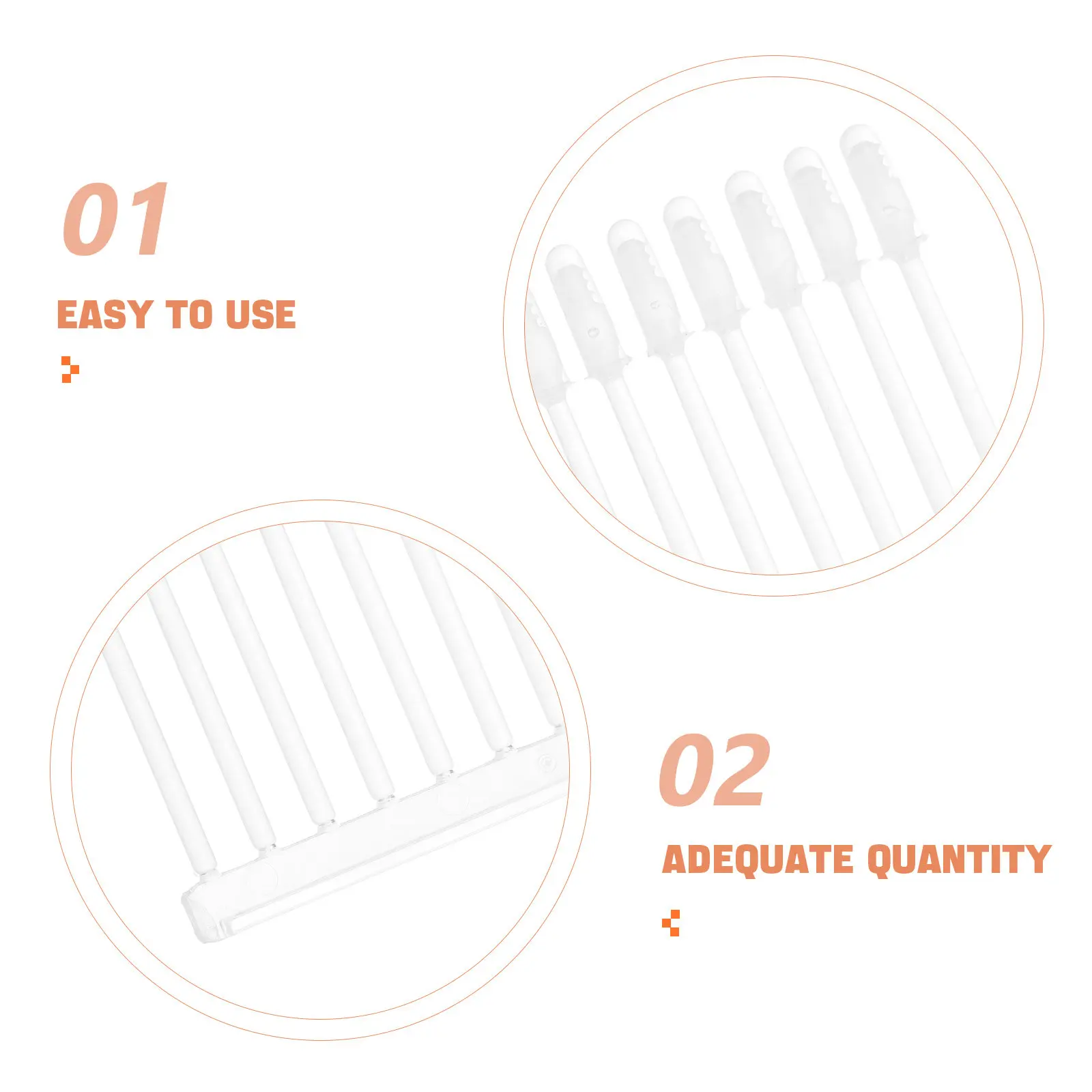 24Pcs Sticky Ear Care Sticks Earwax Removal Tool Kit Ear Cleaner Transparent Deep Clean Safe Reliable Ears Cleaner