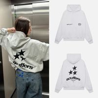 The latest hip-hop loose hoodie Pure Cotton Spring And Autumn Luxury Niche Brand Fashion Versatile Men's And Women's Hoodie