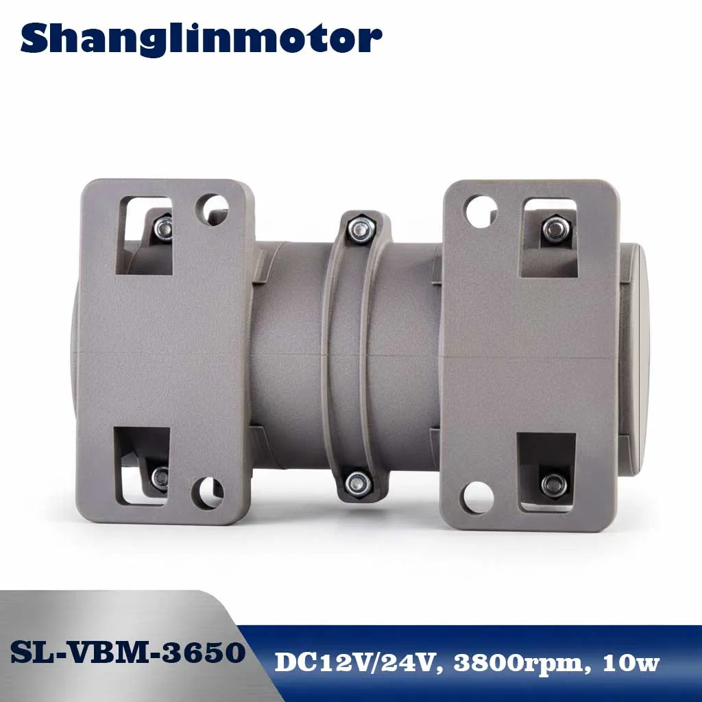 12V 24V DC High Speed Vibrating Motor 3800RPM Compact Shaker Engine for Massage Chair Feeder Automation Equipment