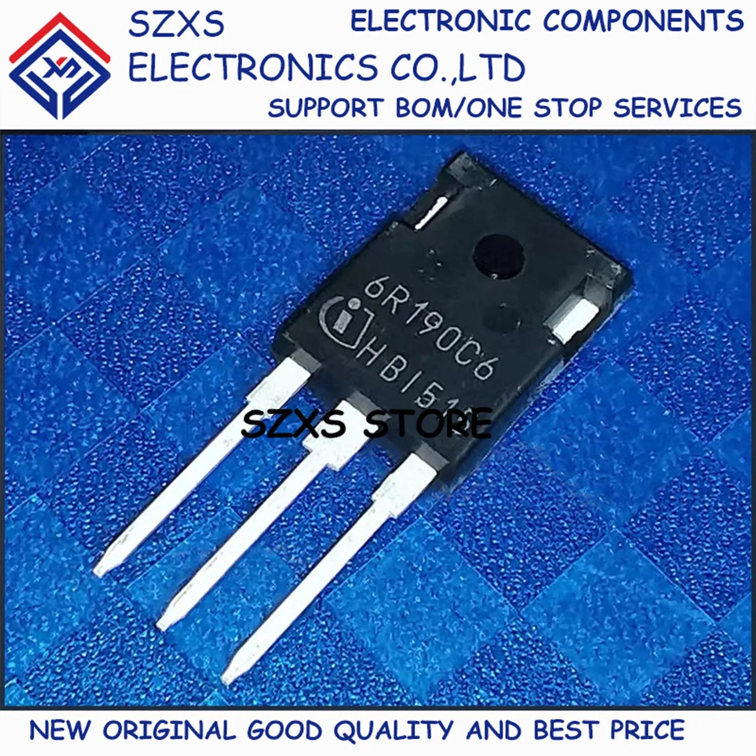 

Новый оригинальный 5 шт. 6R190C6 IPW60R190C6 TO-247 650 В 20A MOSFET полевой транзистор в наличии электронные компоненты хорошее качество