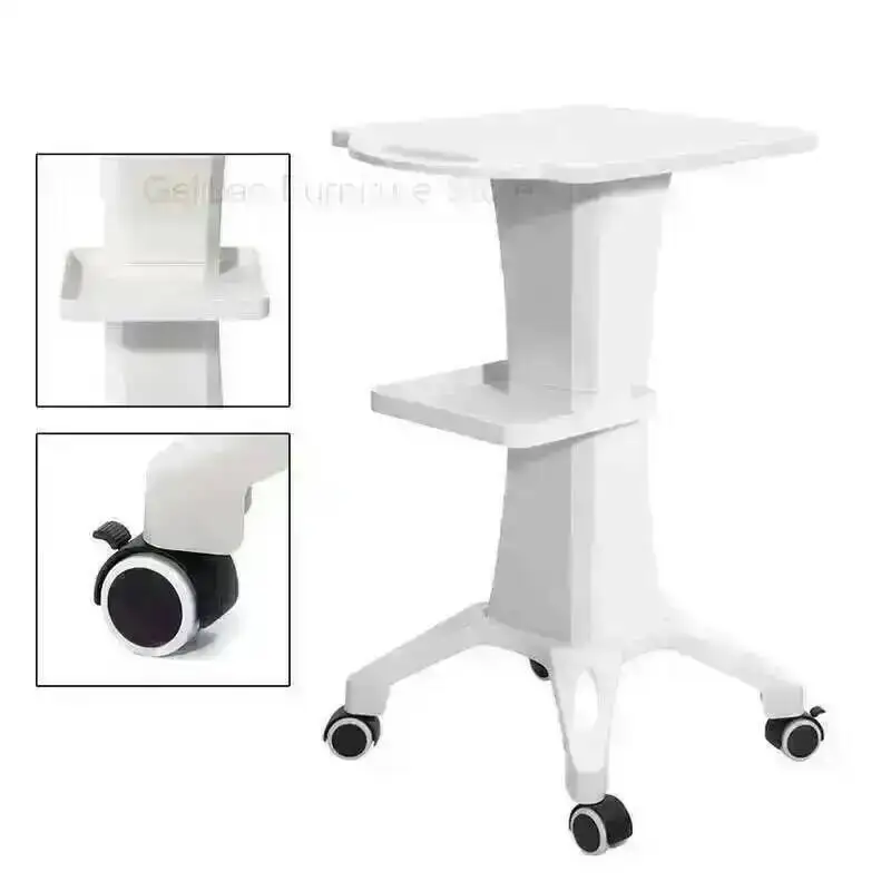 Modern Instrument Trolley Minimalist Design Salon Beauty Stand Wheel Barber Shop Storage Shelf Rolling Cart Salones De Belleza